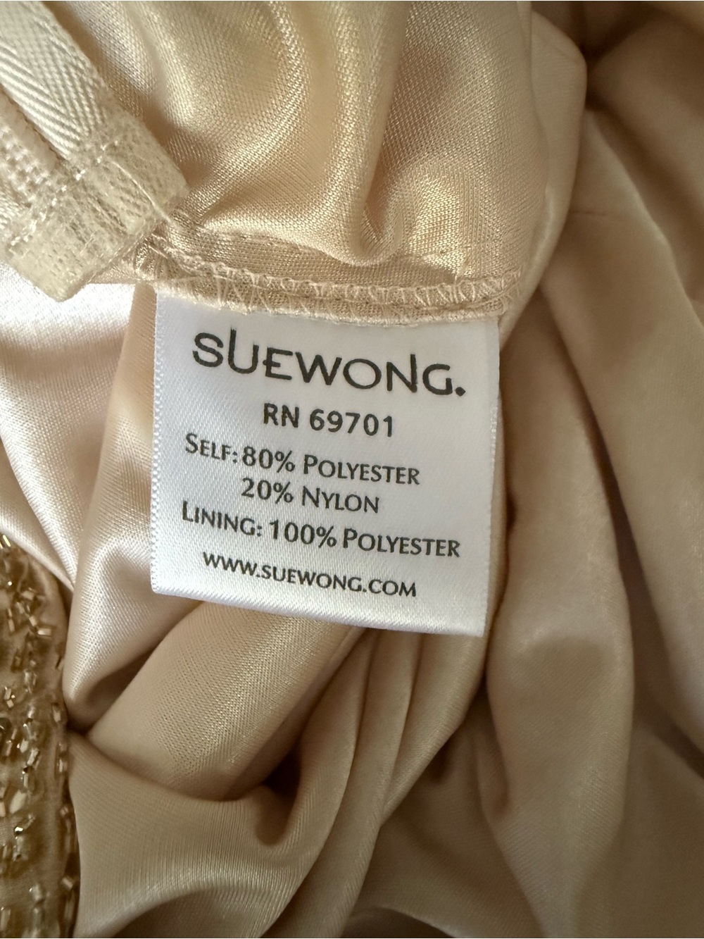 Vintage Sue Wong Nocturne Beaded Gown - Picture 10 of 10